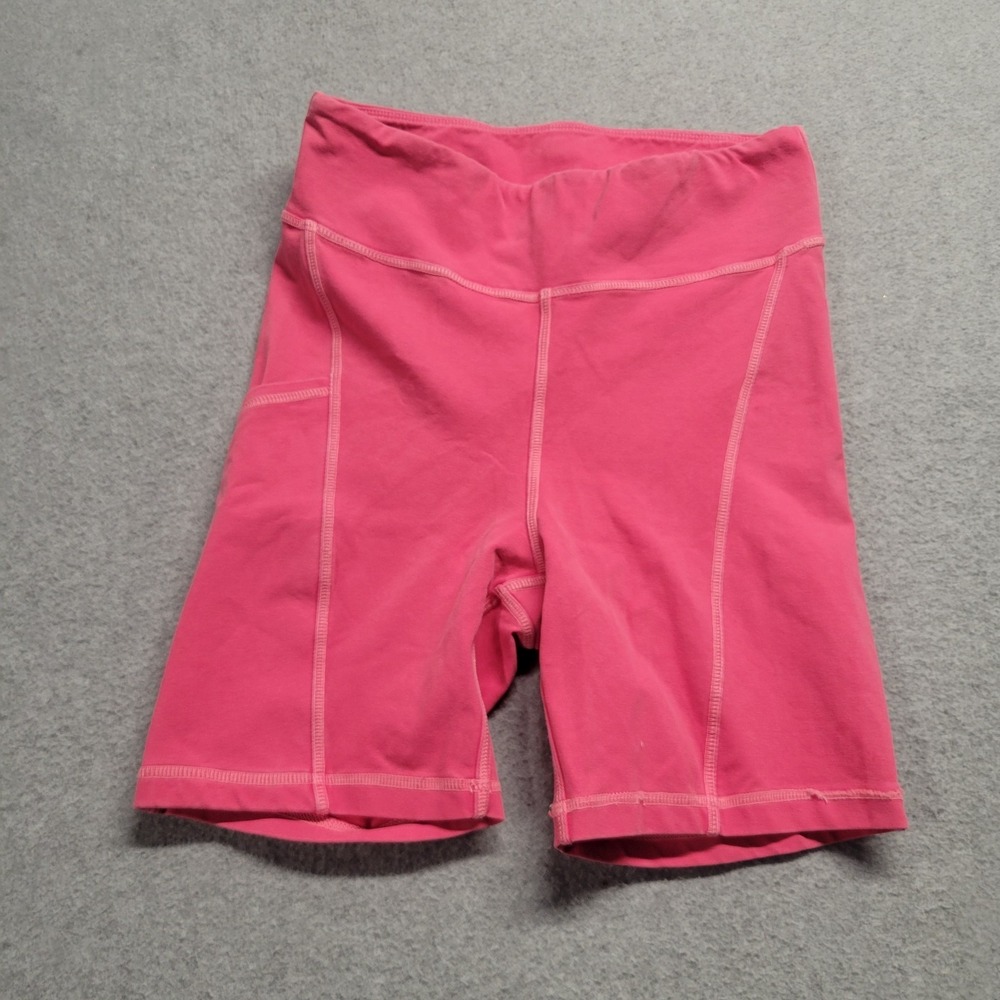 Free People Movement Never Better Bike Shorts Size Small Hot Pink Gym Running